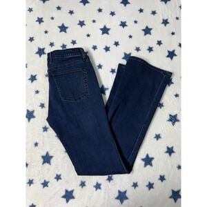 Tommy Bahama Womens Dark Wash Jeans 29x33 Slim Straight Denim Blue